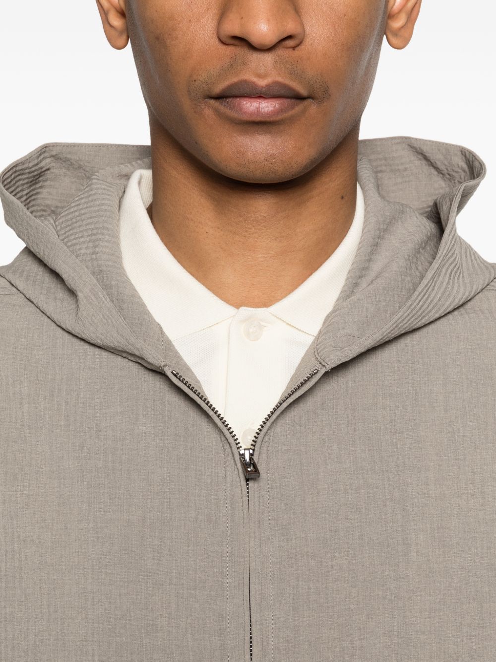 Emporio Armani Coats Beige