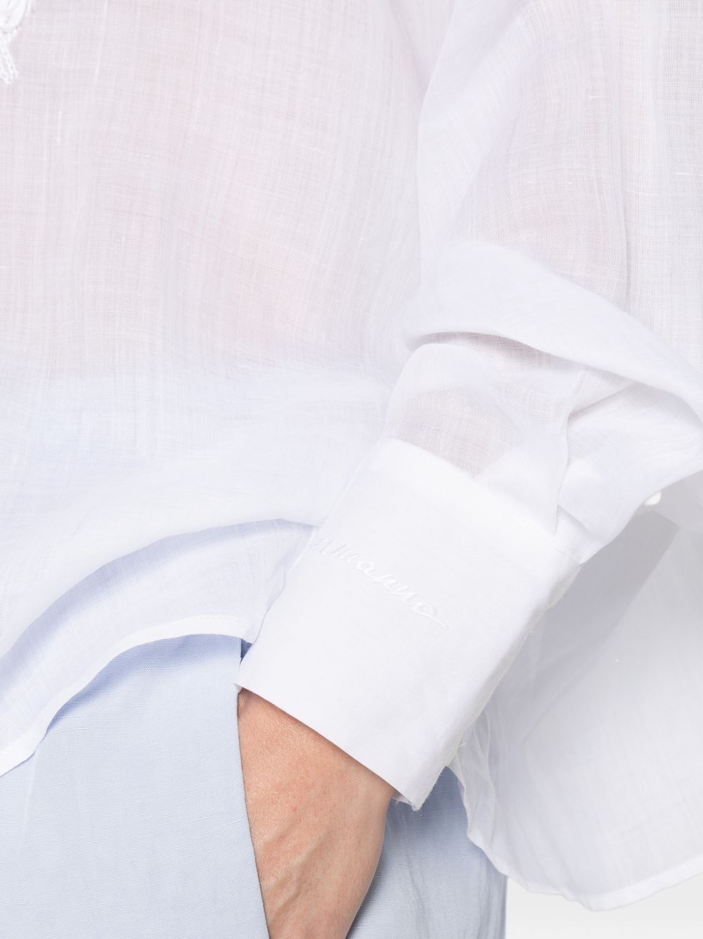 Ermanno Firenze Embrodiered shirt