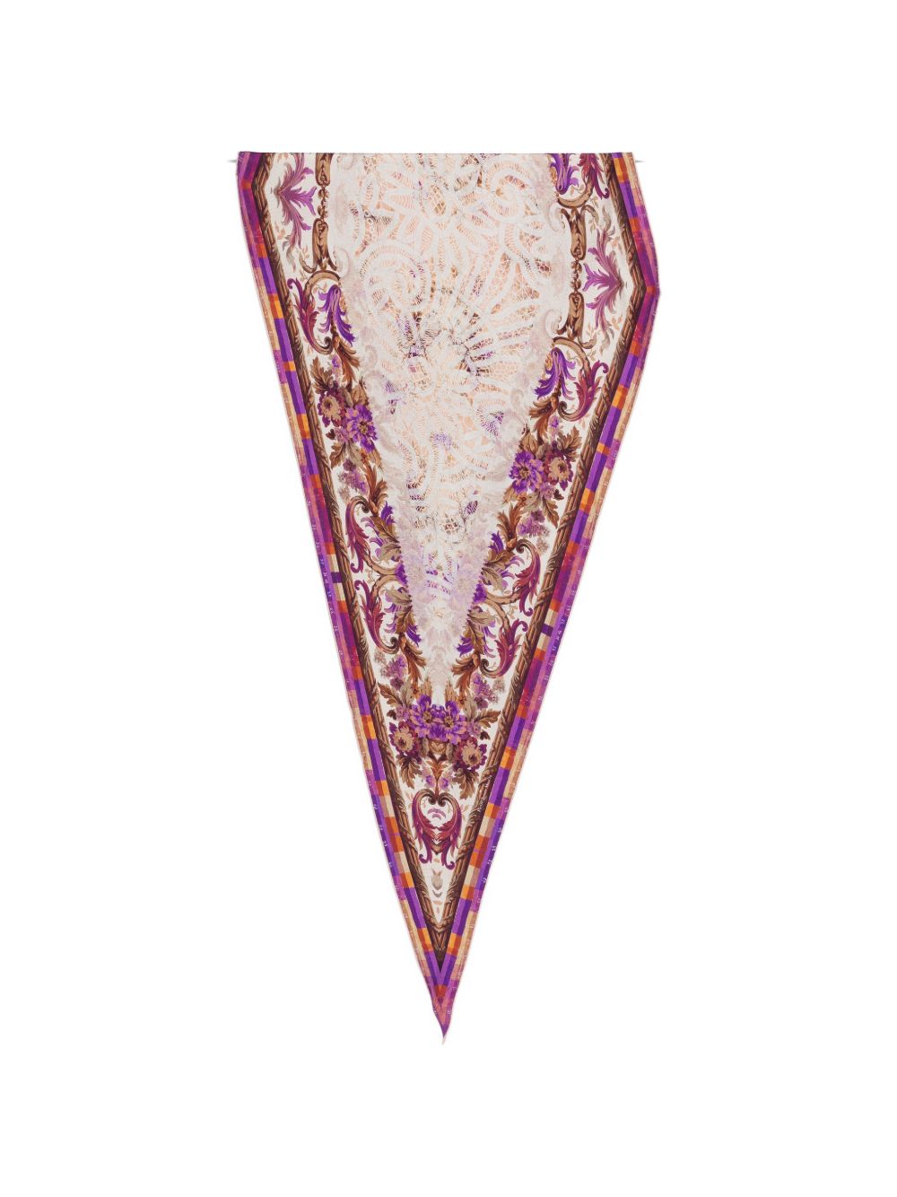 Pierre Louis Mascia Printed silk scarf