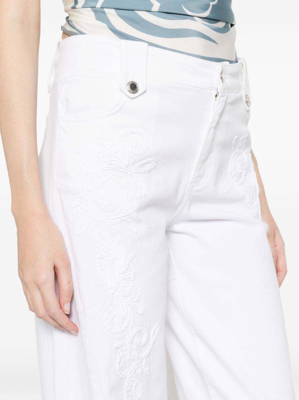 Ermanno Firenze Flared denim jeans