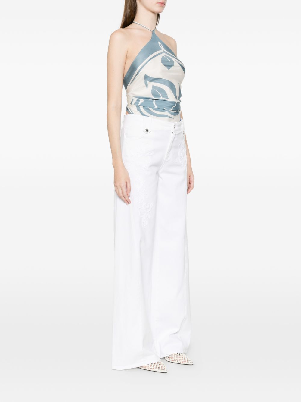Ermanno Firenze Flared denim jeans