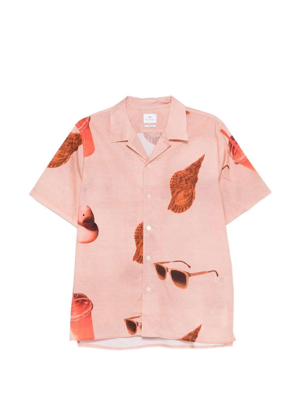 Paul Smith Sunbleached Snaps cotton shirt