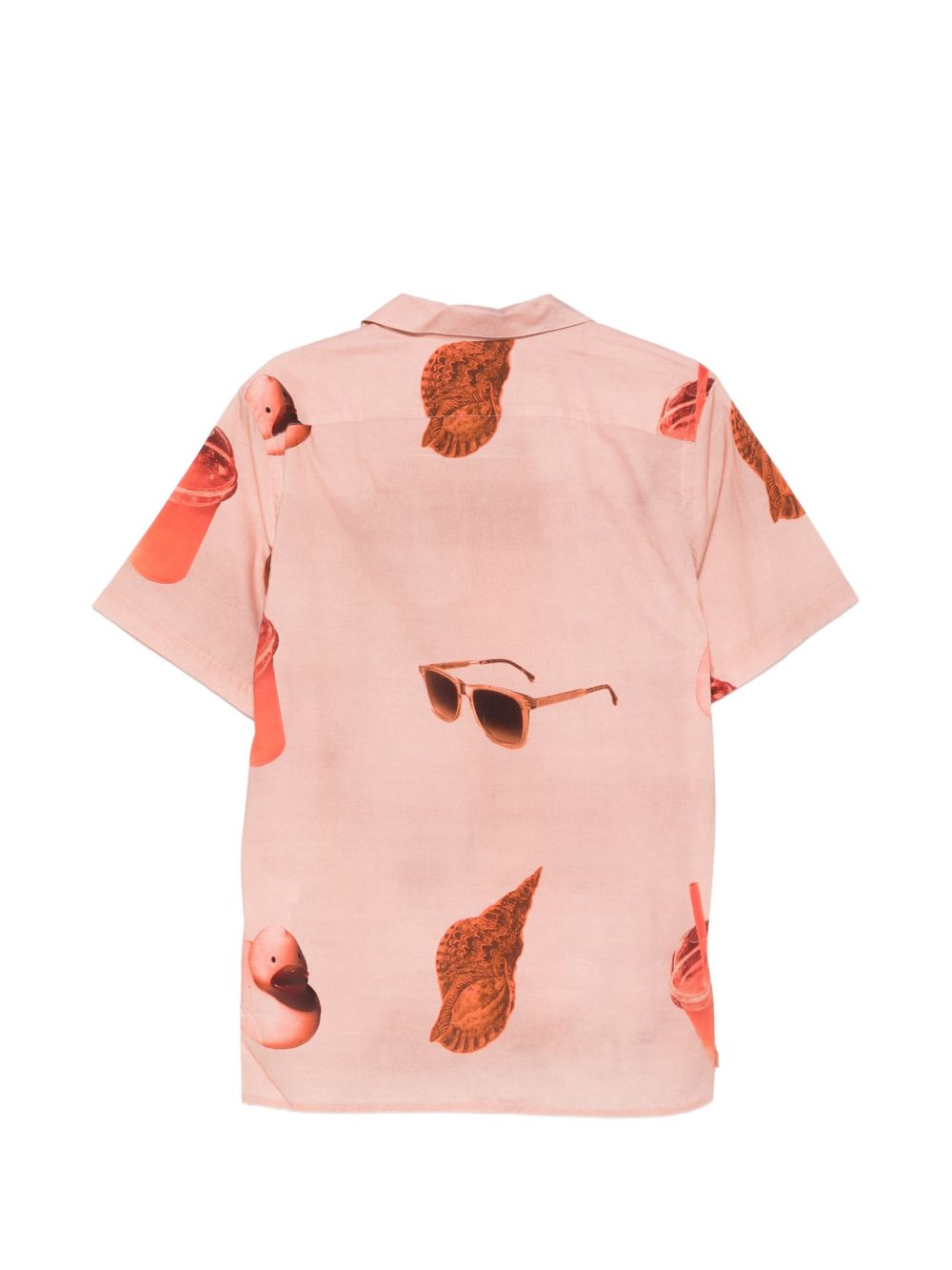 Paul Smith Sunbleached Snaps cotton shirt