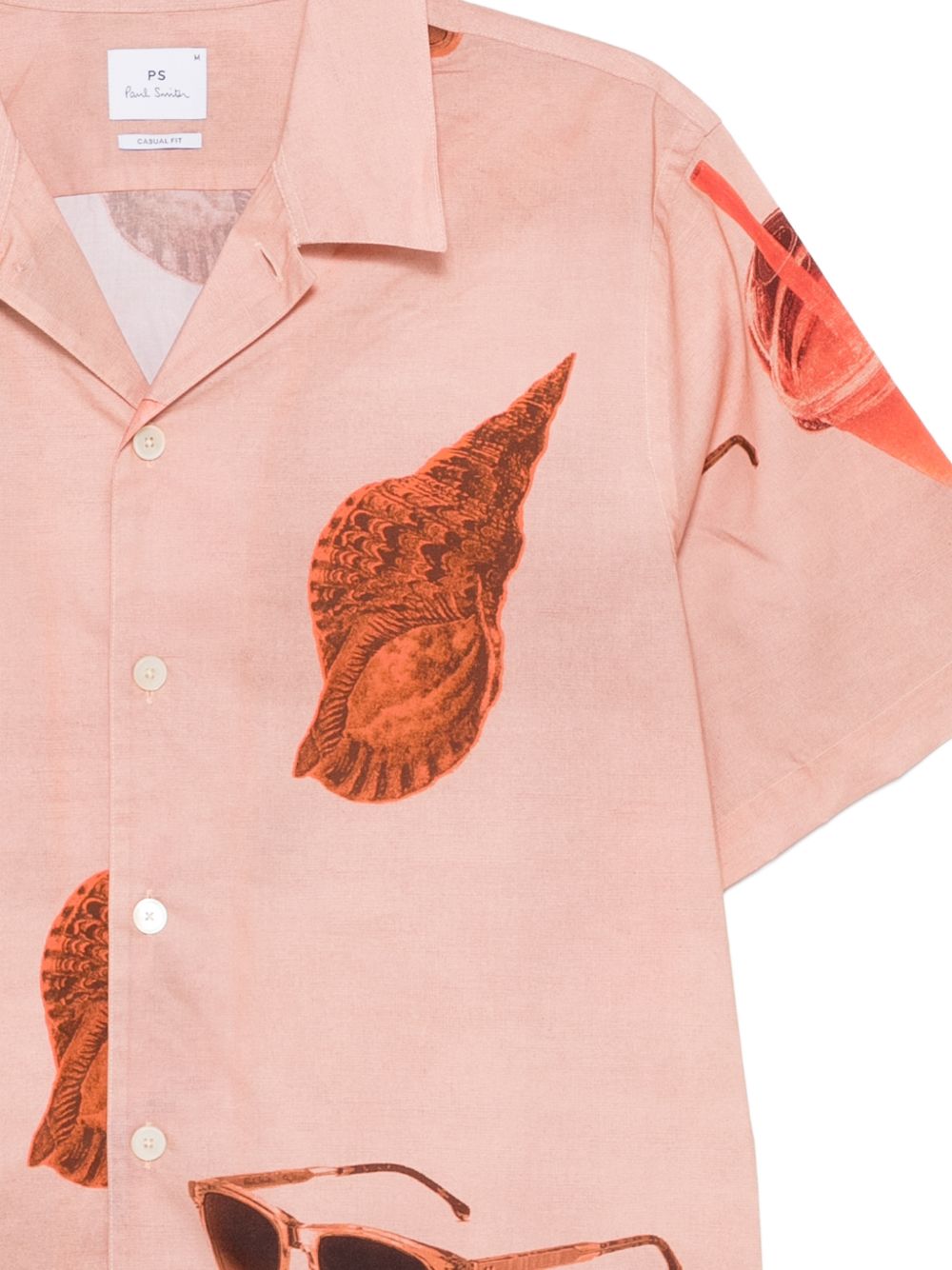 Paul Smith Sunbleached Snaps cotton shirt