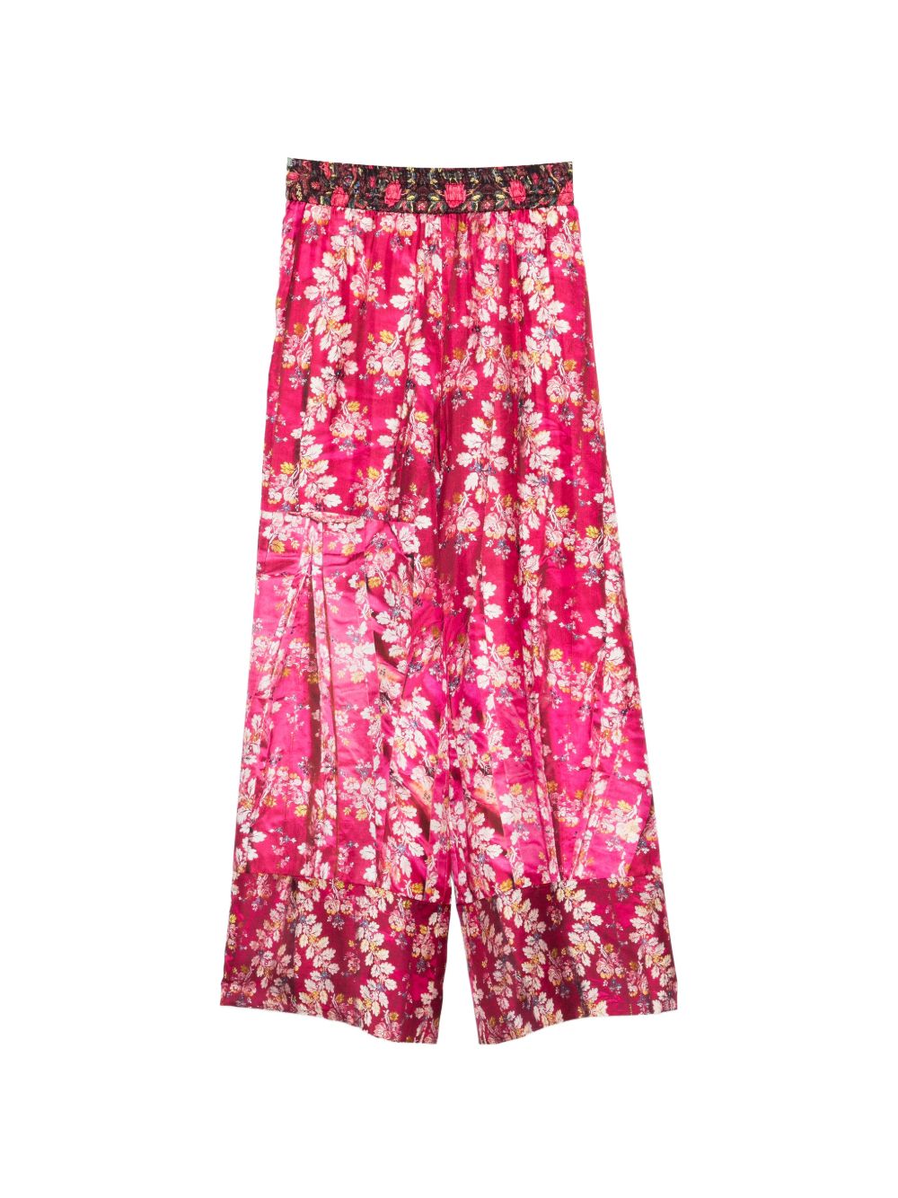 Pierre Louis Mascia Printed silk trousers