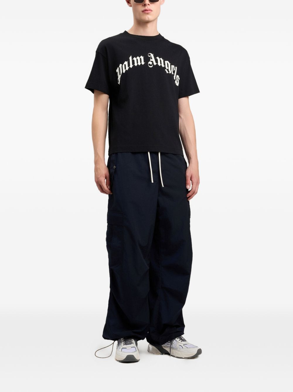 Palm Angels T-shirt cotton Logo cotton t-shirt