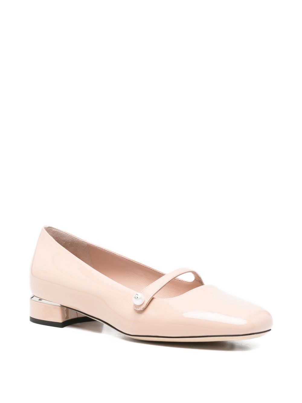 Jimmy Choo Elisa patent leather ballet flats