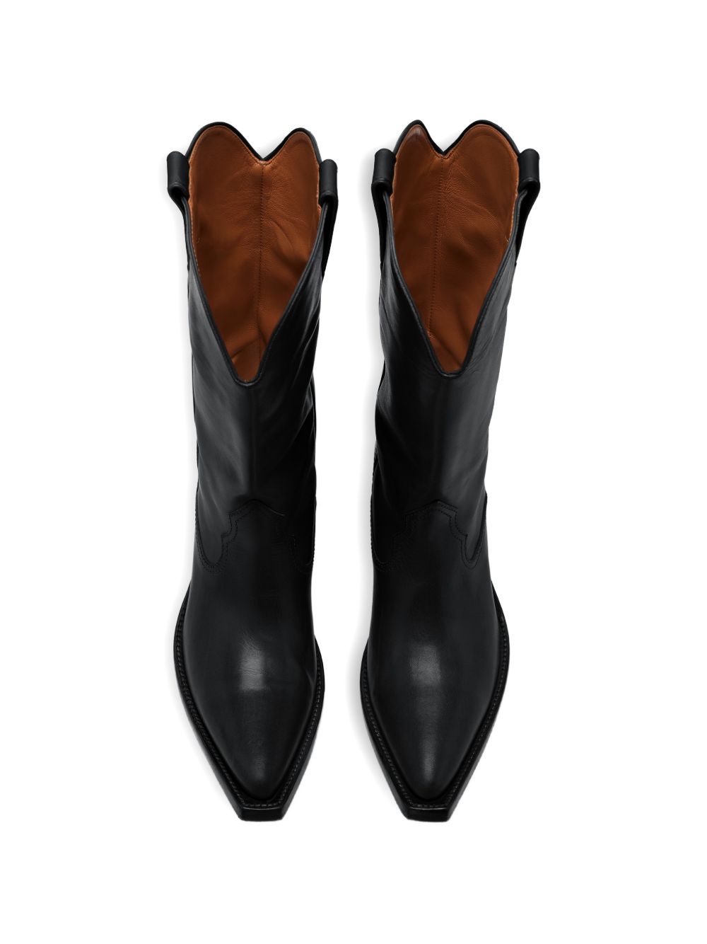 Maison Margiela Leather western boots