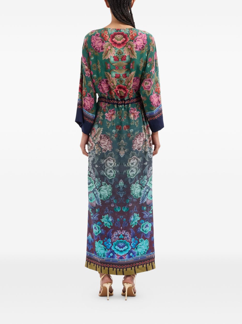 Pierre Louis Mascia Printed silk dress