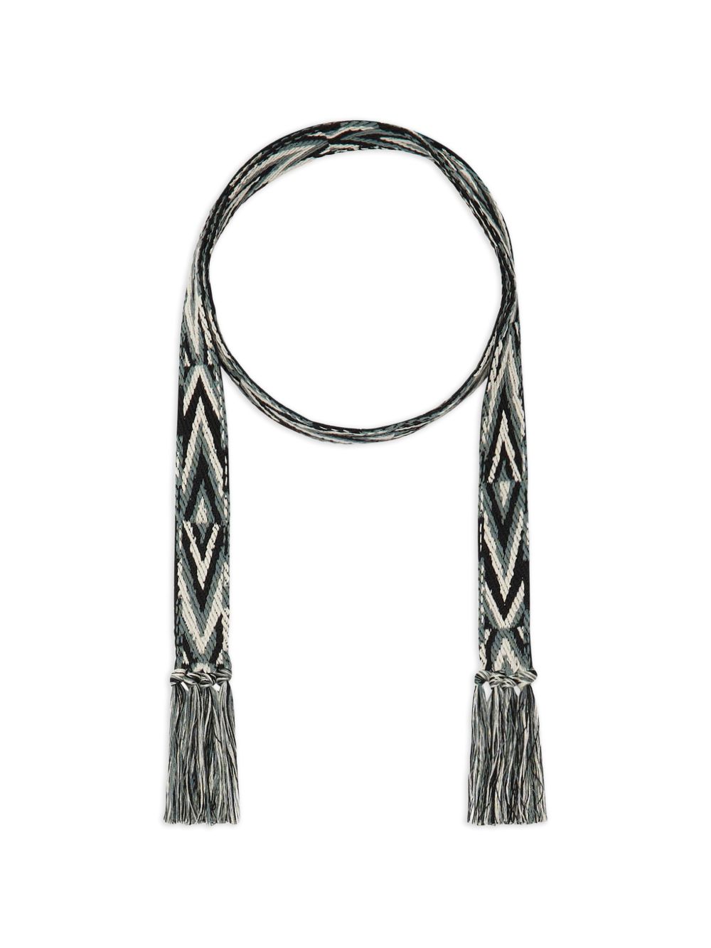 Pierre Louis Mascia Printed silk belt