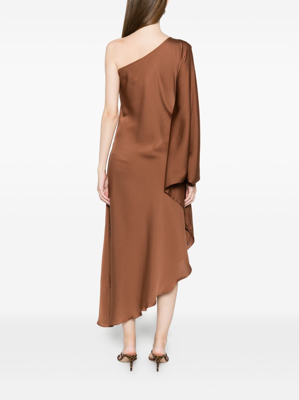 Silk95Five Ritz silk asymmetric dress