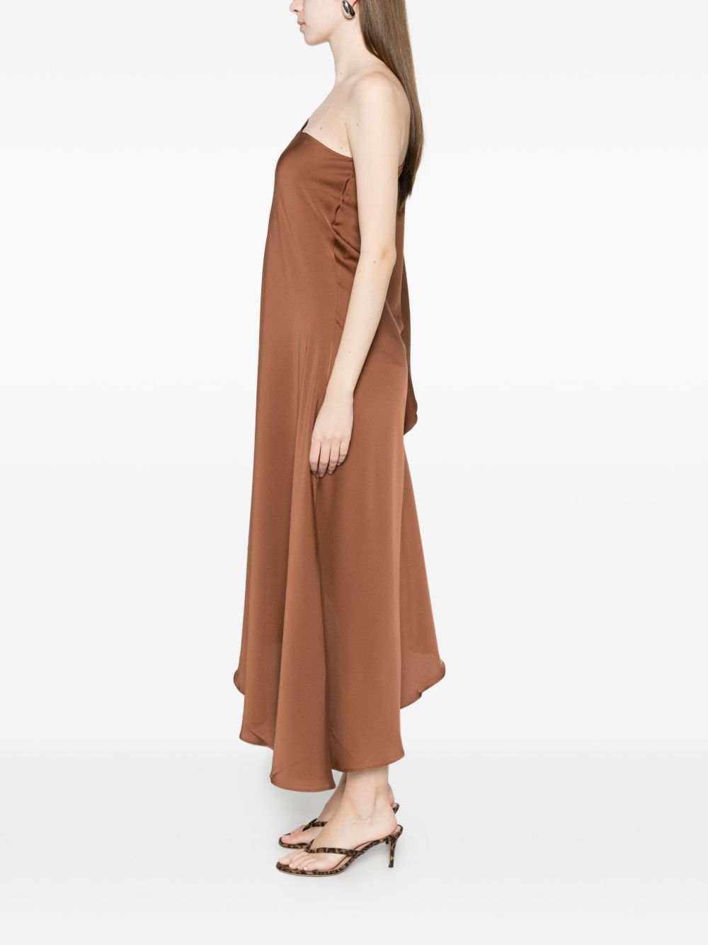 Silk95Five Ritz silk asymmetric dress
