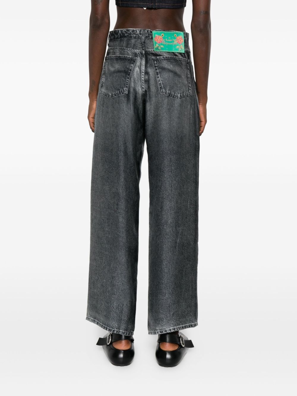 Pierre Louis Mascia Silk trousers