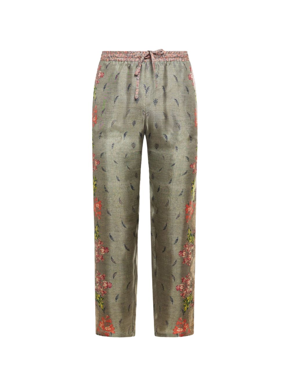 Pierre Louis Mascia Printed silk trousers