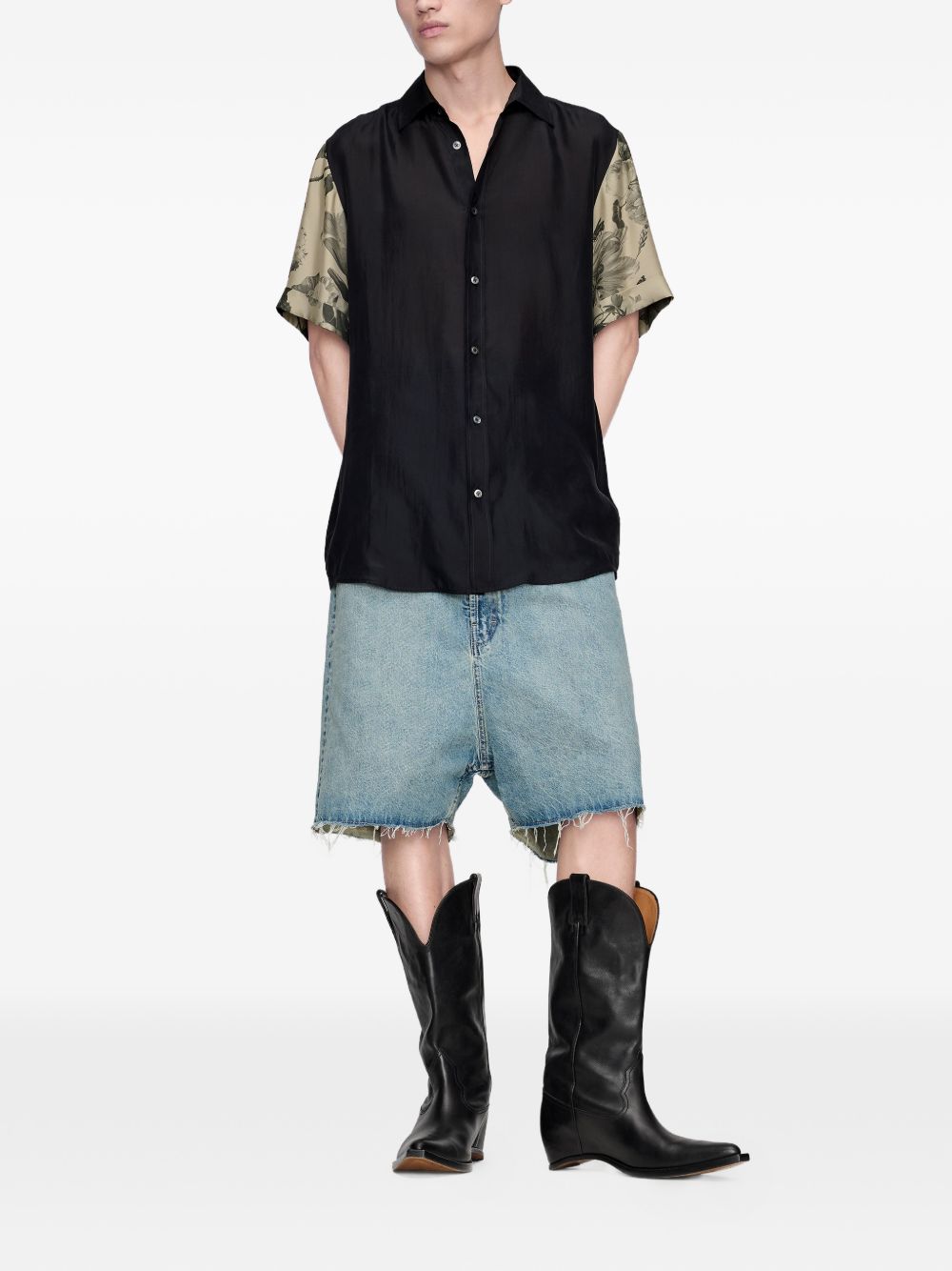 Maison Margiela Denim bermuda shorts