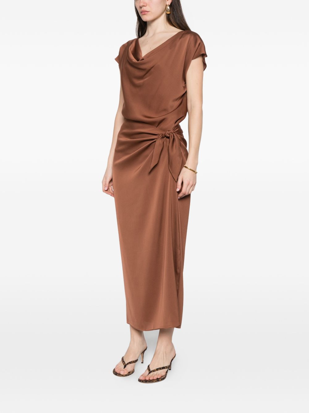 Silk95Five French Tie silk skirt