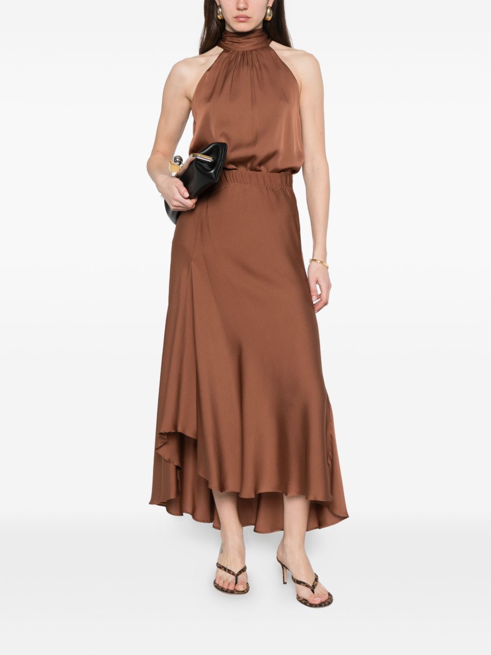 Silk95Five Sirene silk skirt