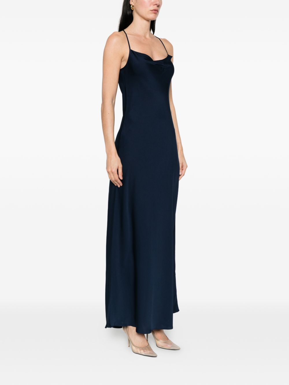 Silk95Five Germaine silk long dress