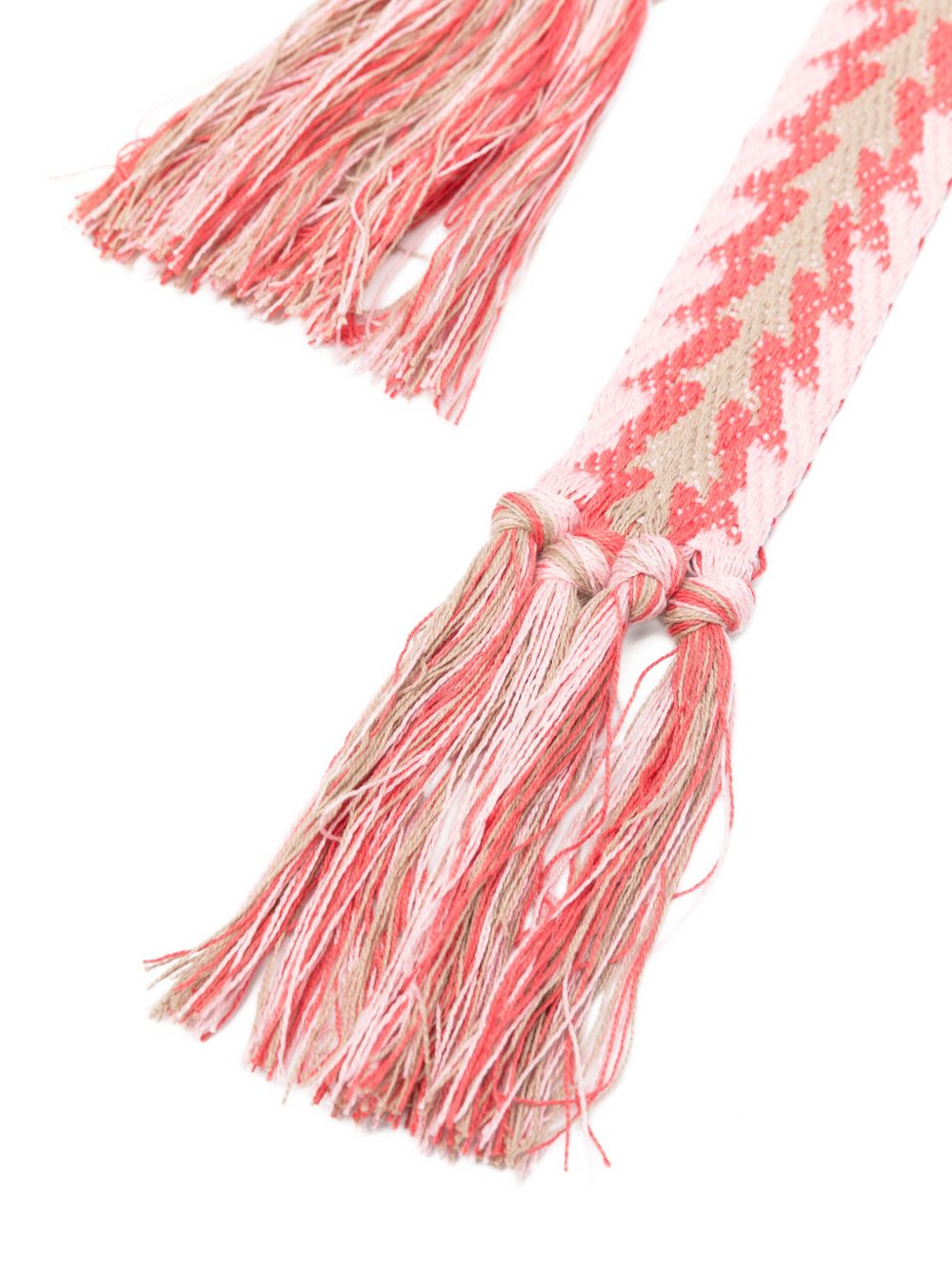 Pierre Louis Mascia Printed silk belt