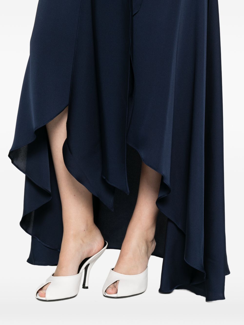 Silk95Five A-line skirt Shangri silk long dress