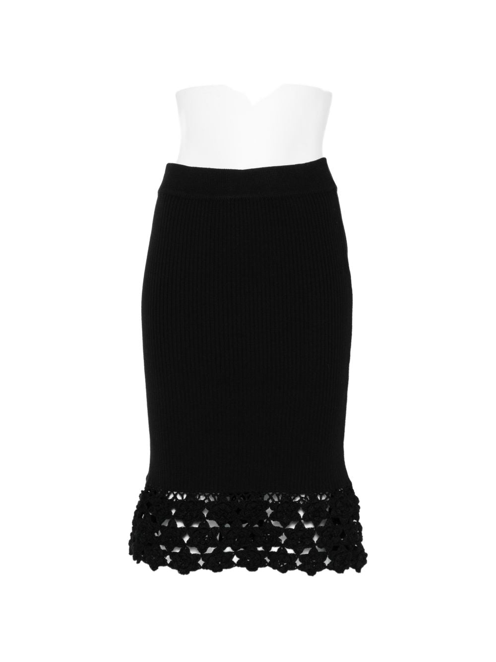 Ganni Crochet long skirt