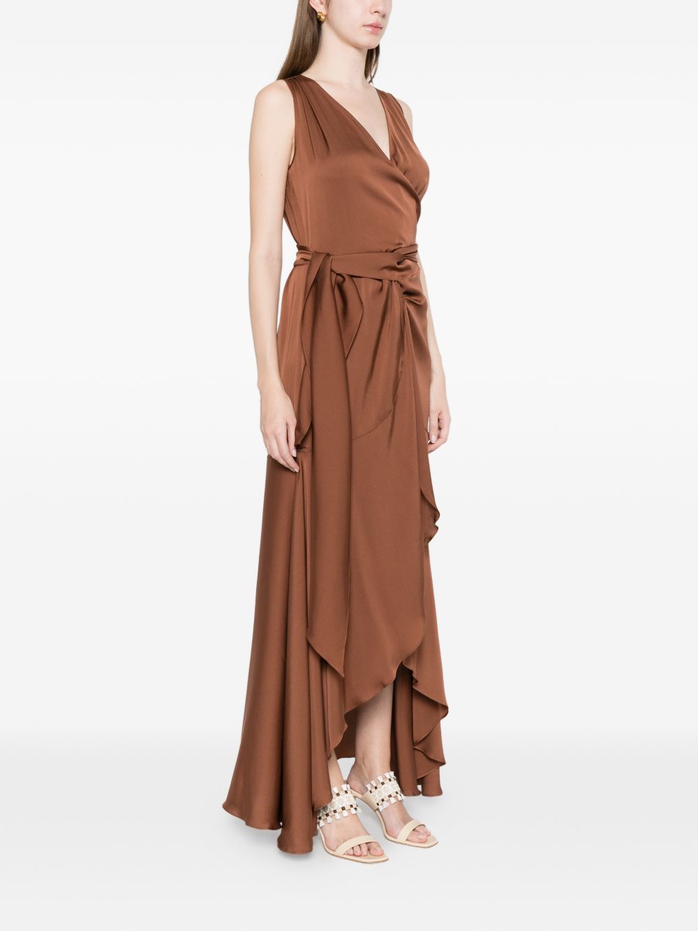 Silk95Five Shangri silk long dress