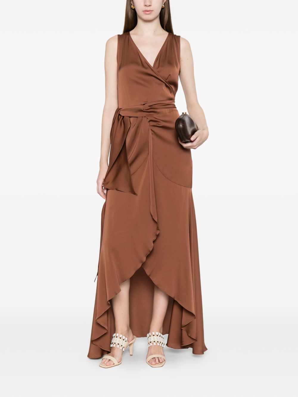 Silk95Five Shangri silk long dress