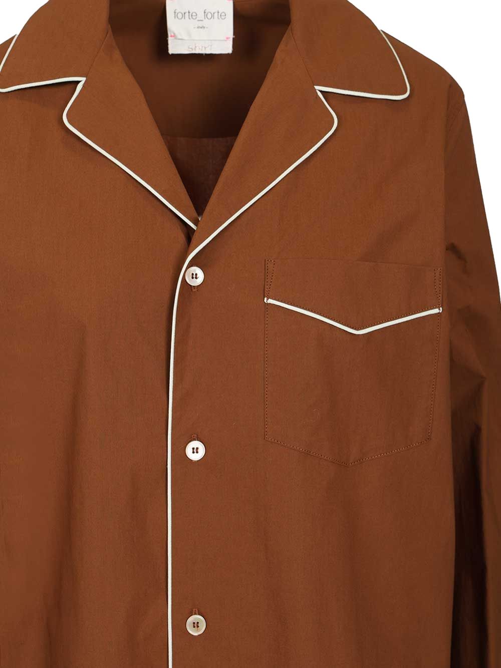 Forte Forte Cotton pajama shirt