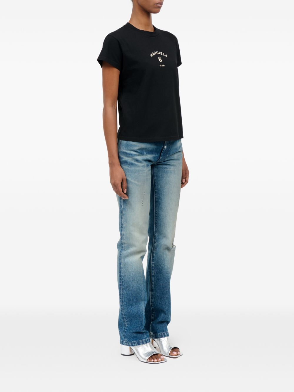 MM6 Maison Margiela Logo cotton t-shirt