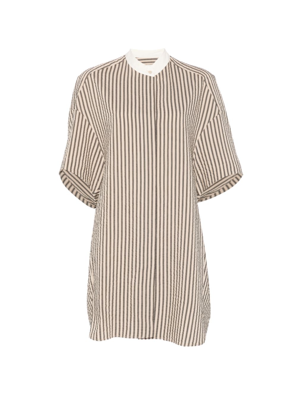 Alysi Cotton blend striped dress