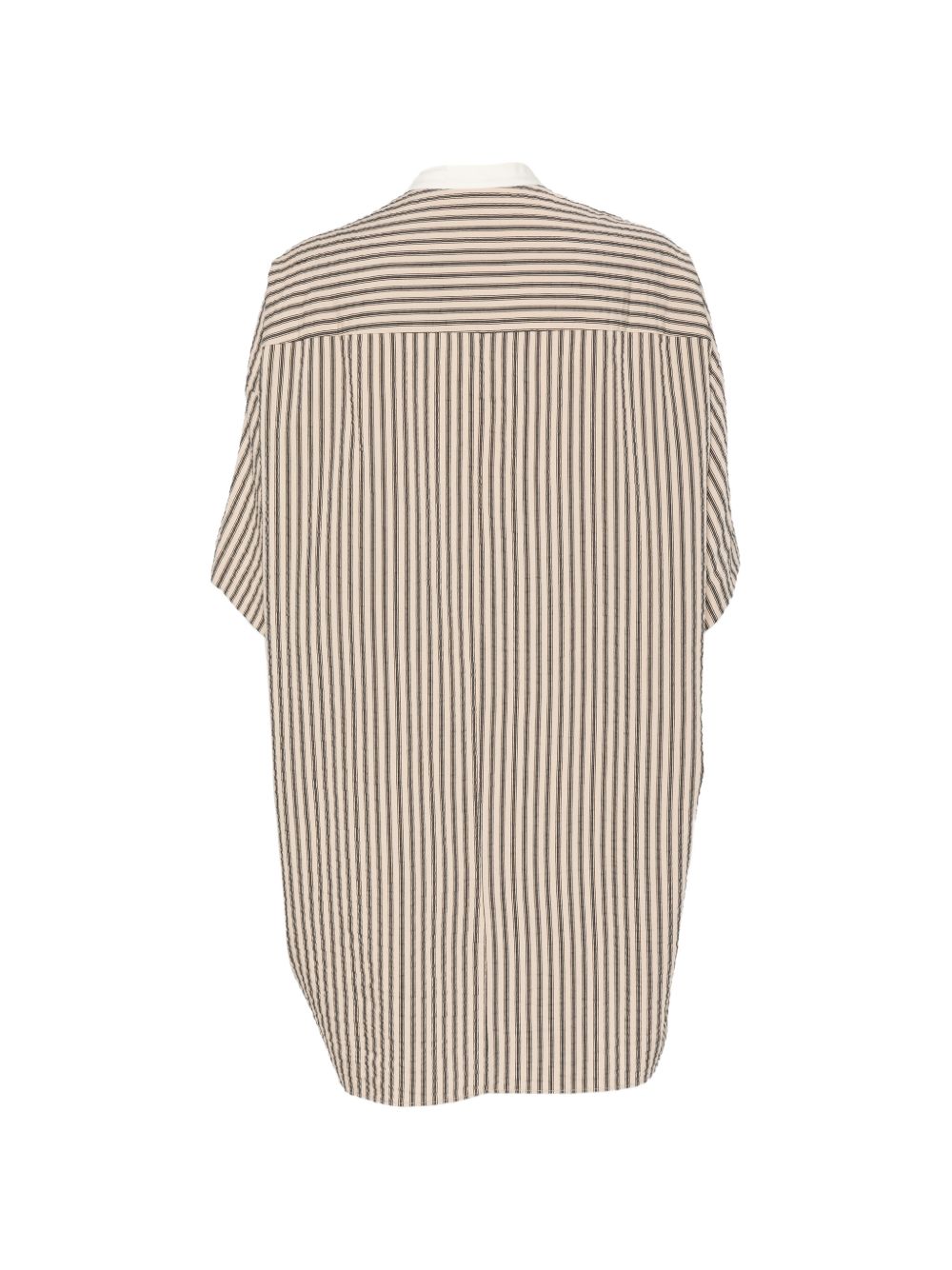 Alysi Cotton blend striped dress
