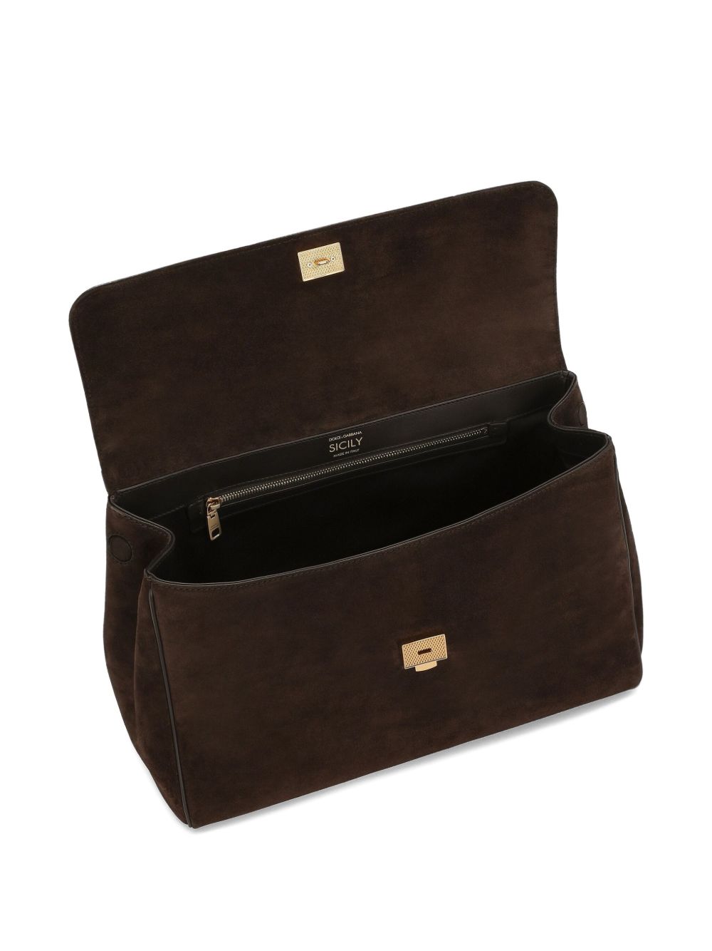 Dolce & Gabbana My Sicily large leather handbag
