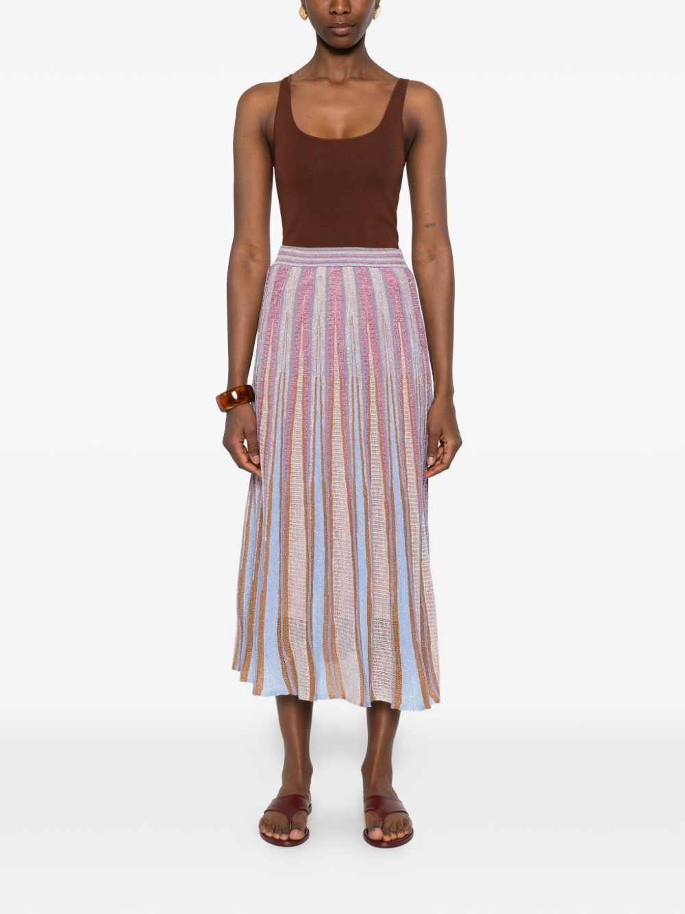 Forte Forte Pleated long skirt