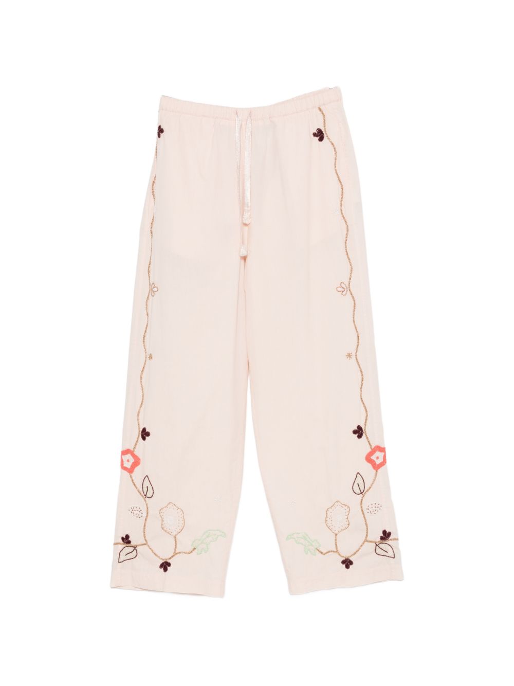 Forte Forte Embroidered cotton trousers