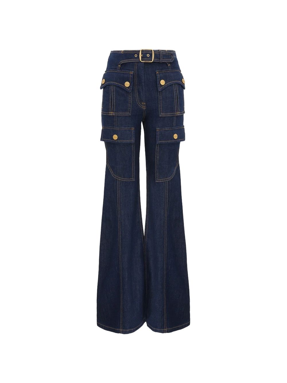 Zimmermann Luna utility denim jeans