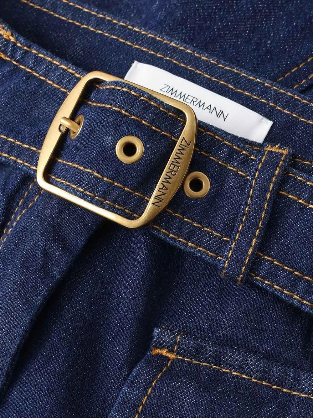 Zimmermann Luna utility denim jeans