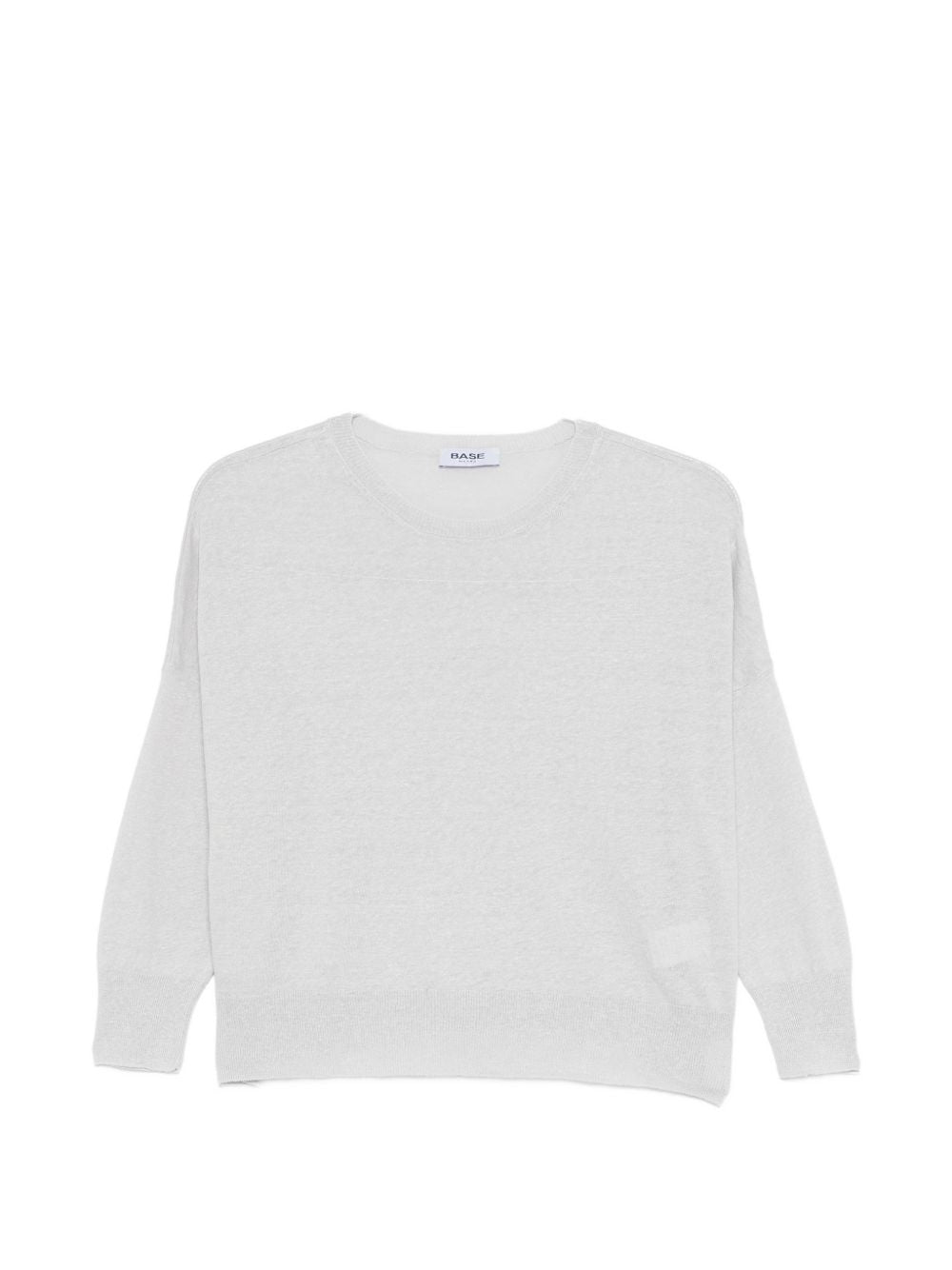 Base Linen and cotton blend sweater