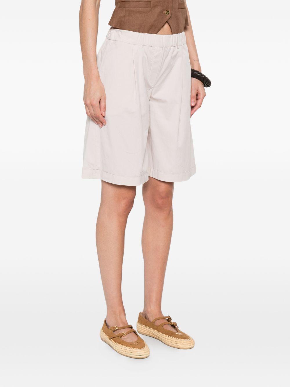 Via Masini 80 Cotton bermuda shorts