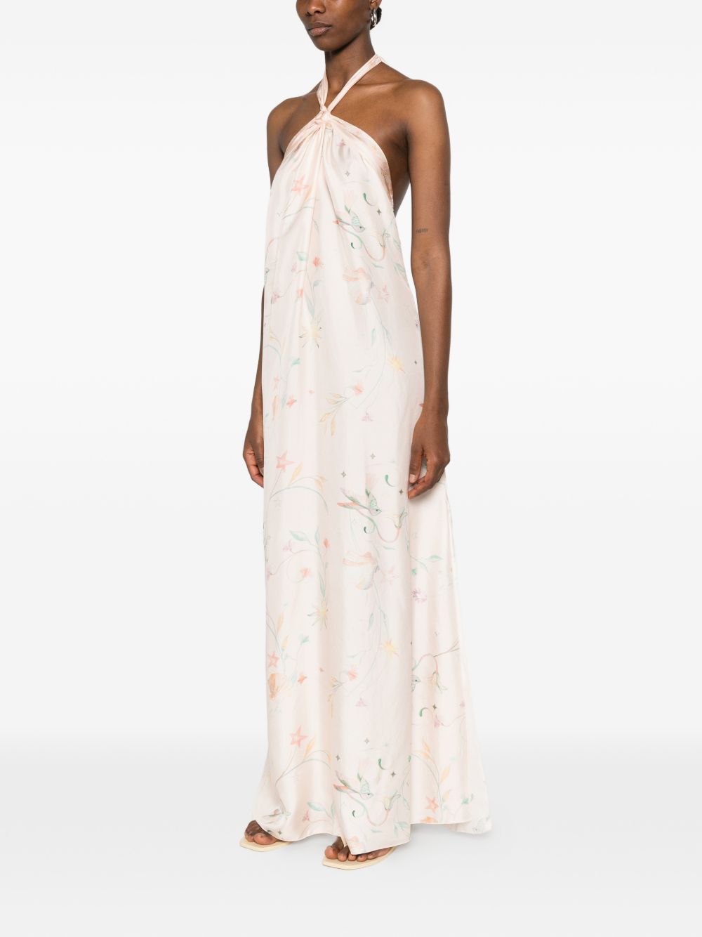 Forte Forte Printed silk dress