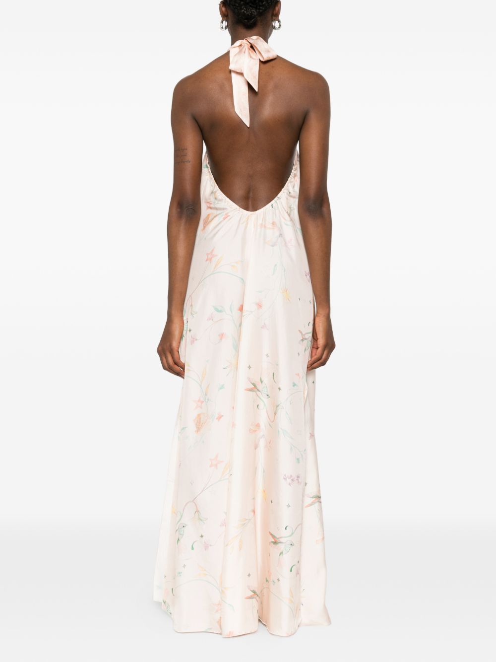 Forte Forte Printed silk dress