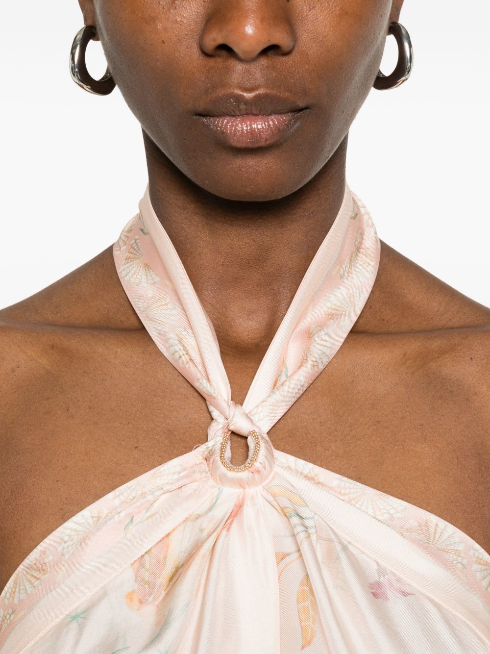 Forte Forte Printed silk dress