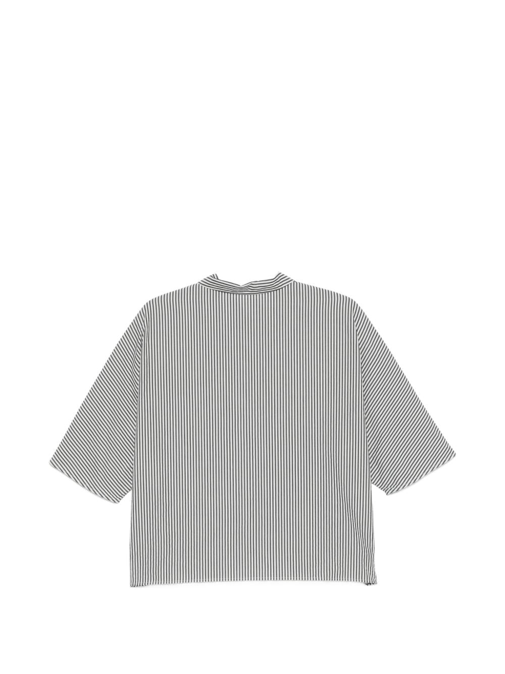 Apuntob Striped cotton shirt