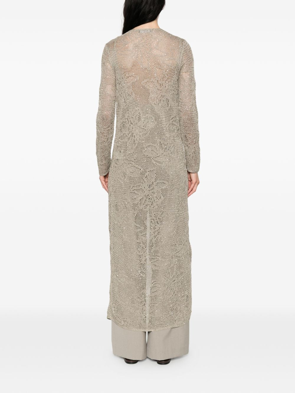 Fabiana Filippi Tie-detail long cardigan