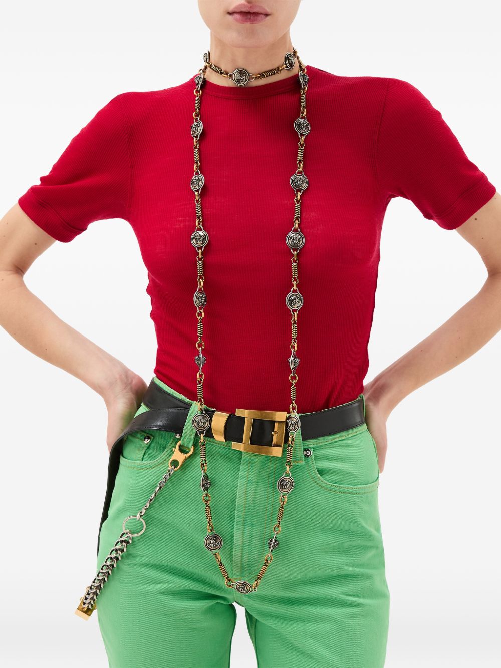Versace IT Wool crewneck sweater
