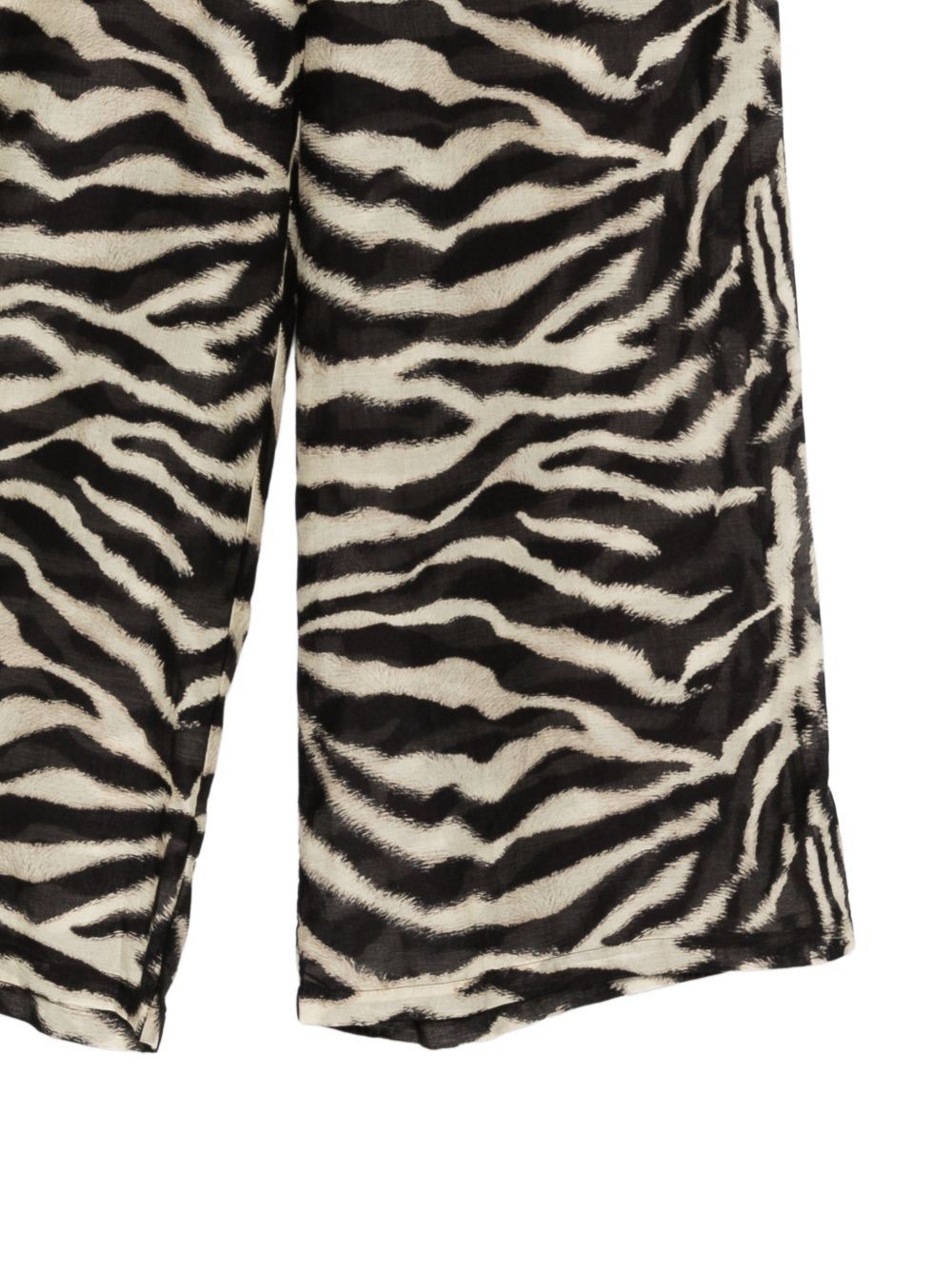 Ermanno Scervino Printed cotton trousers
