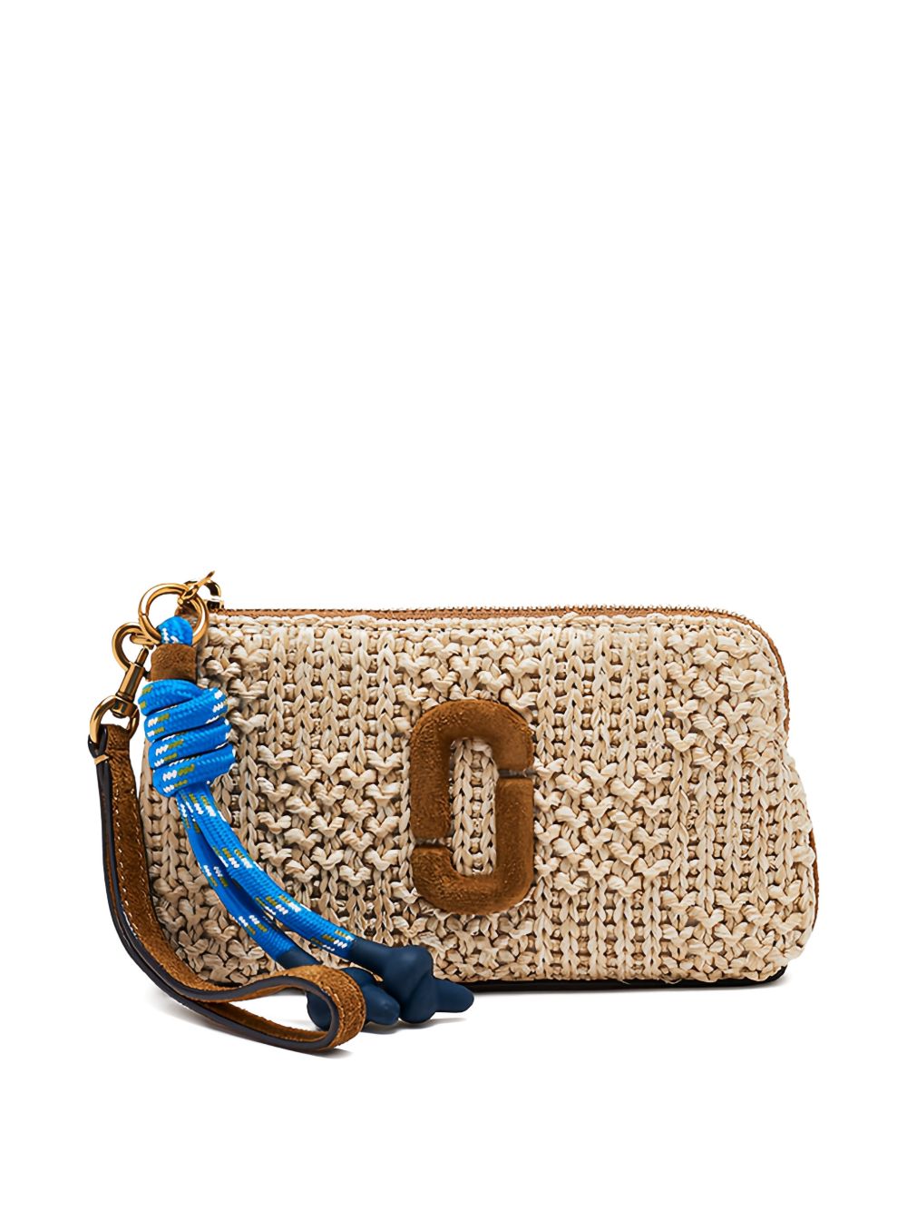 Marc Jacobs The Wristlet Raffia Pouch