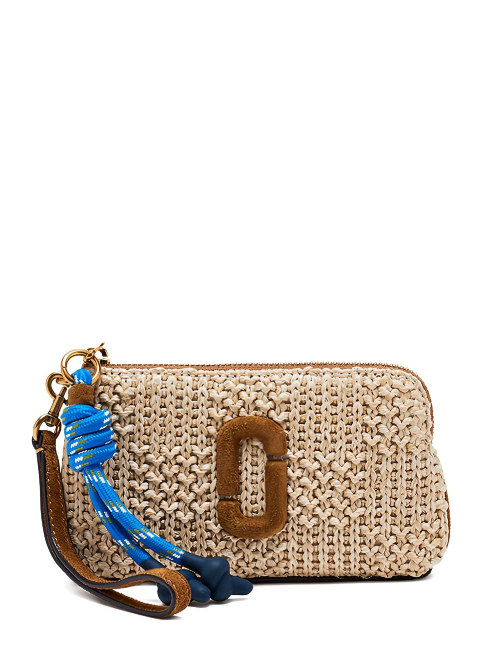 Marc Jacobs The Wristlet Raffia Pouch
