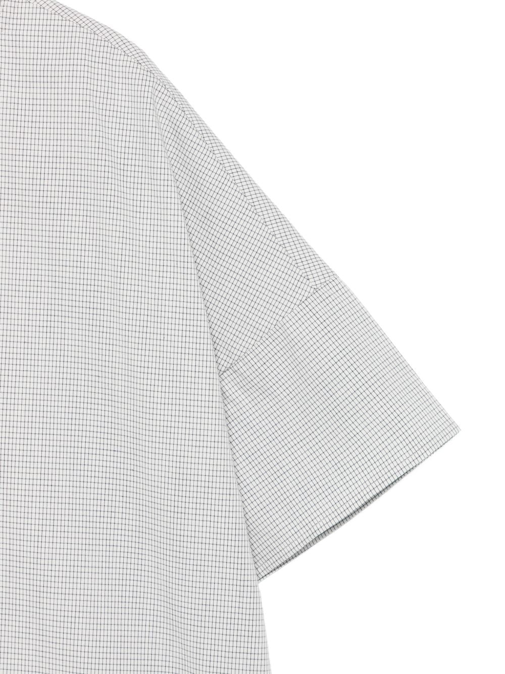 Apuntob Checked cotton t-shirt