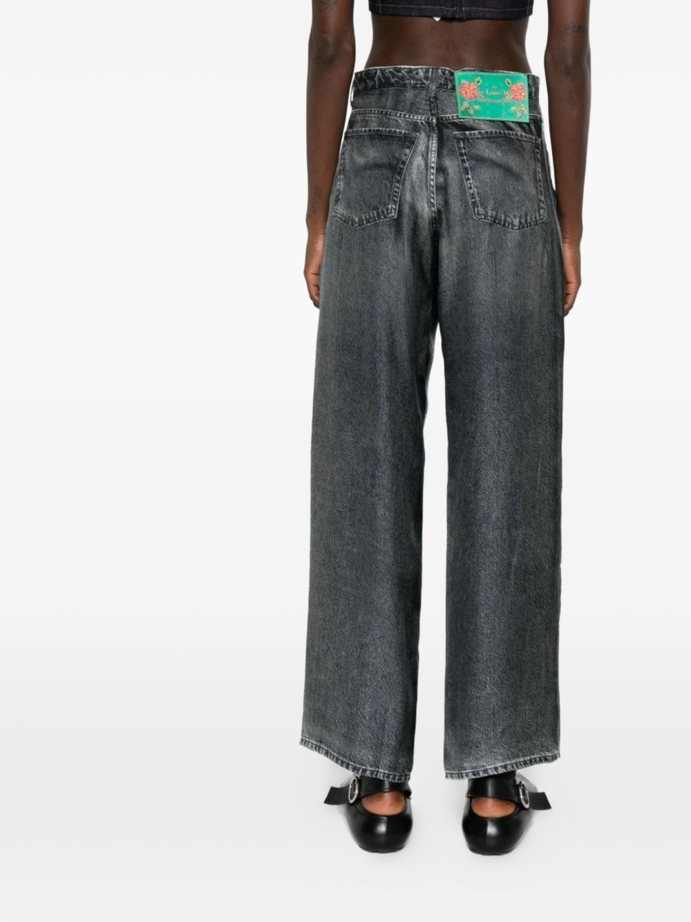 Pierre Louis Mascia Silk trousers
