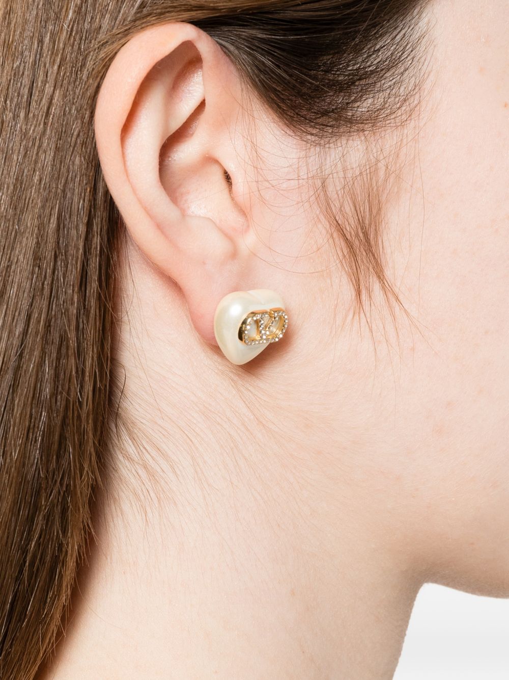 Valentino Garavani VLogo Signature Pearl earrings